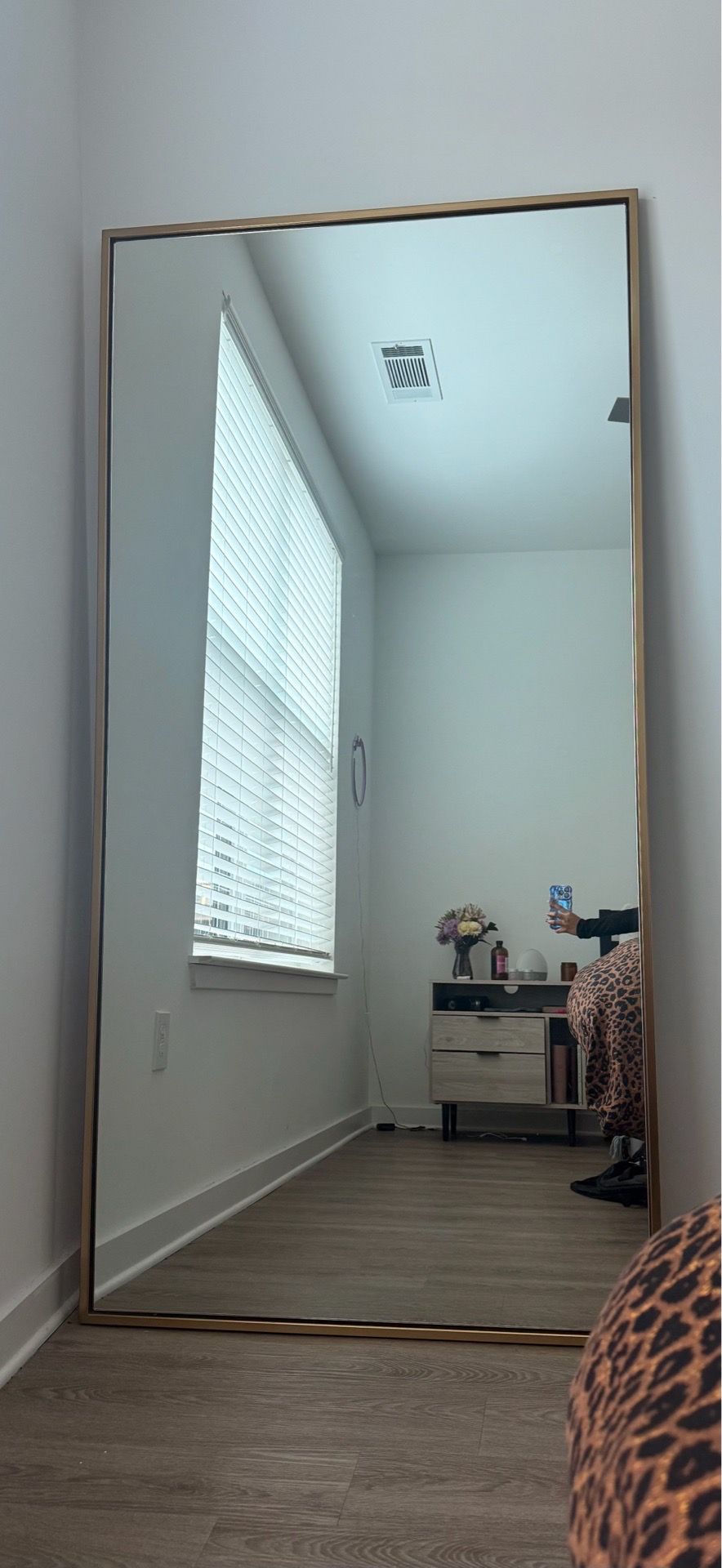 West Elm Oversized Metal Floor Mirror (39” x 82”) – Like New