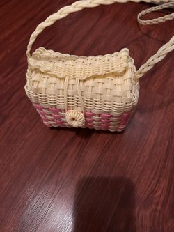 Bolsa Artesanal  Para Niña $10eaColor Negra Con Amarillo Y Azul