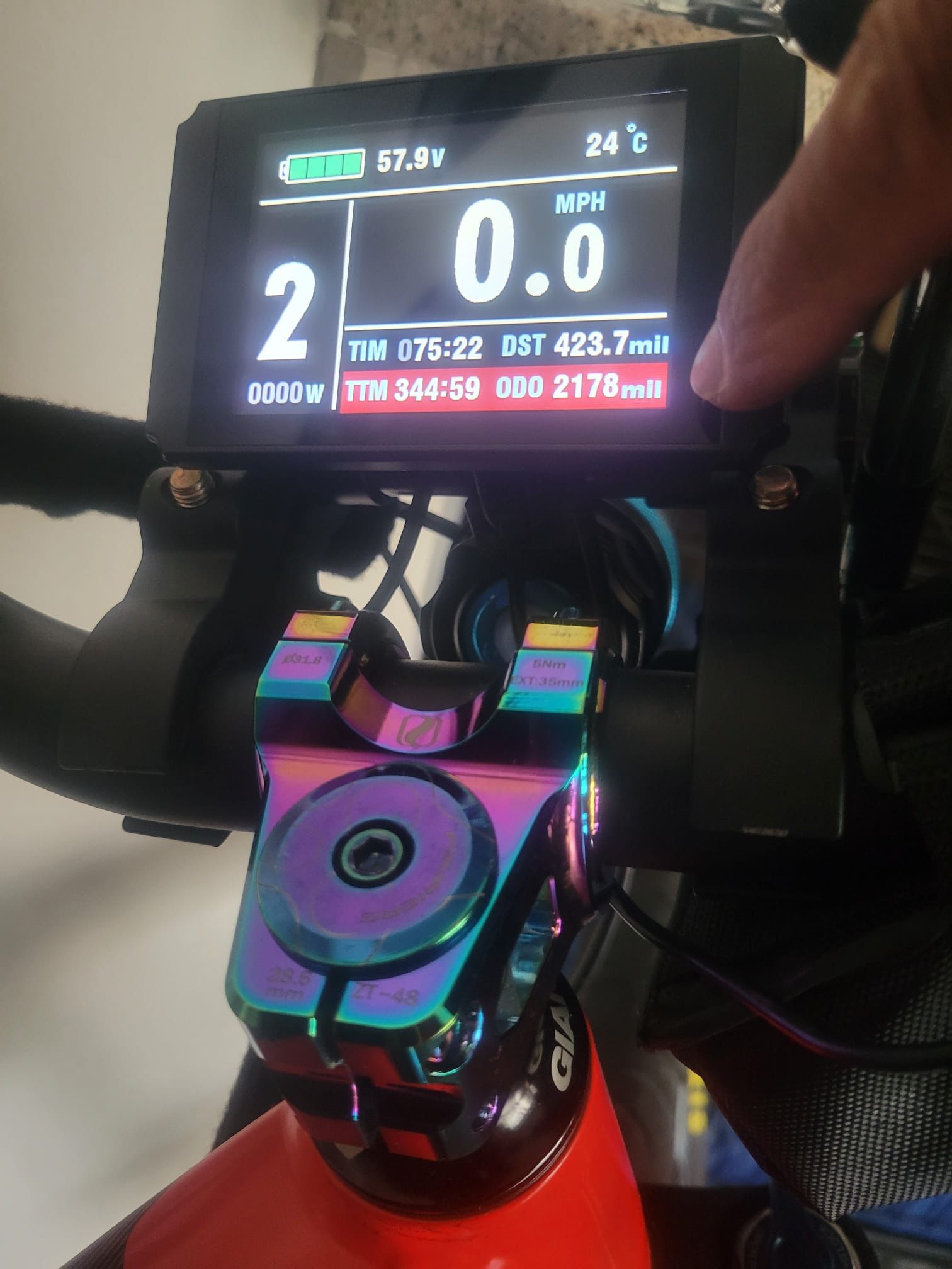 2020 GIANT FATHOM 29R W/ E. BIKE KIT
