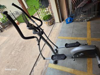 sunny magnetic elliptical trainer