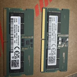 RAM 2x 8gb From a Asus Rog Strix G16 Laptop