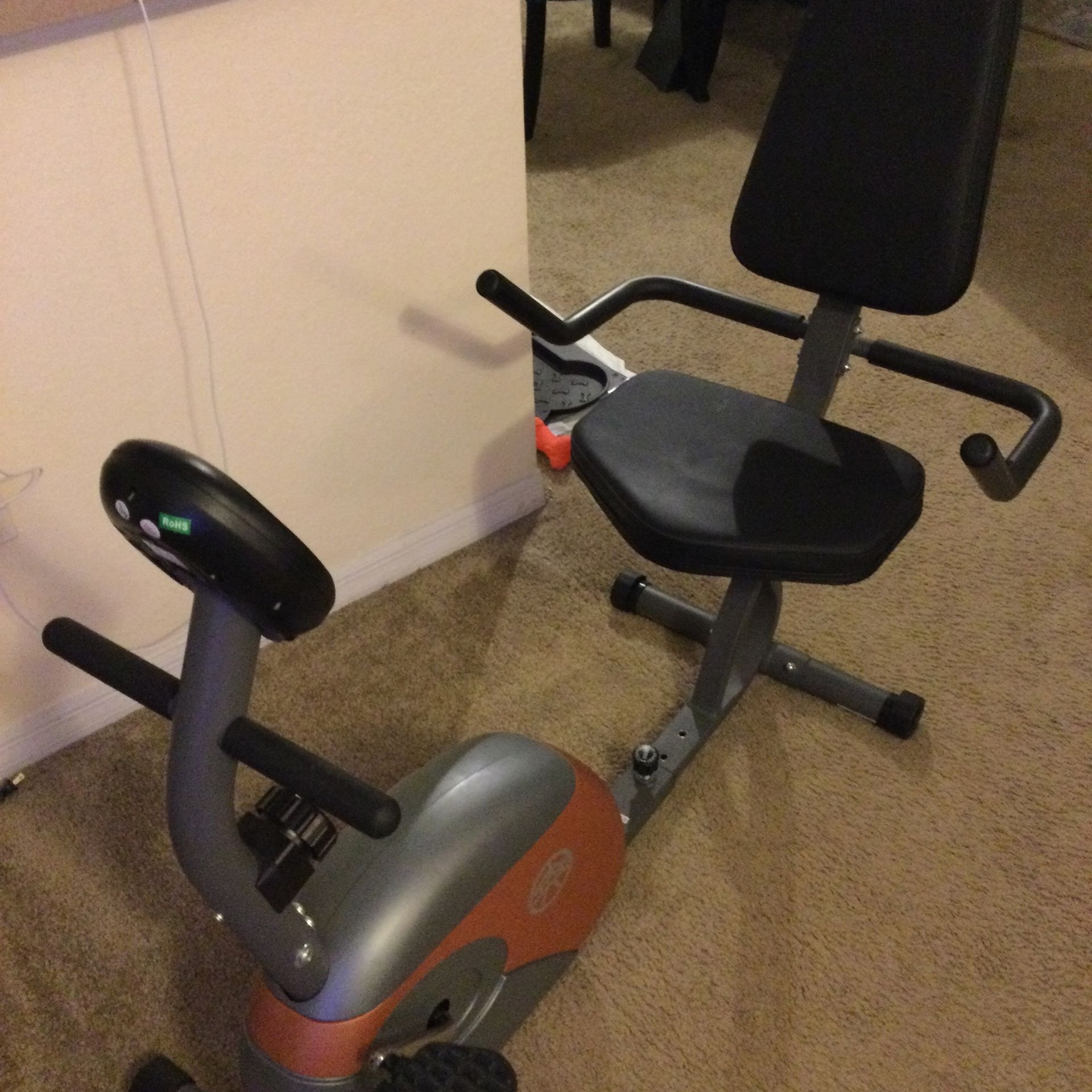 Marcy Incumbent bike. Like new hardly used great condition.