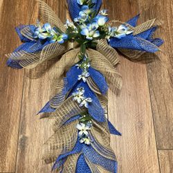 Easter Cross Wreath 