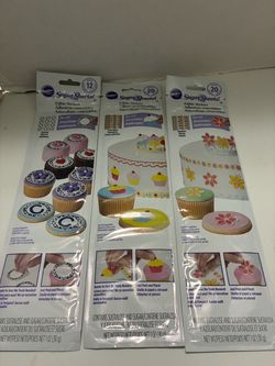Wilton Sugar Sheets Edible Stickers – 3 Pack