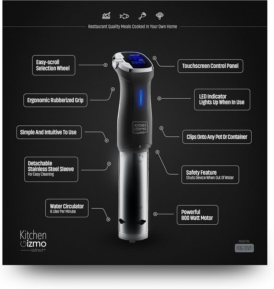Kitchen Gizmo Sous Vide Immersion Circulator