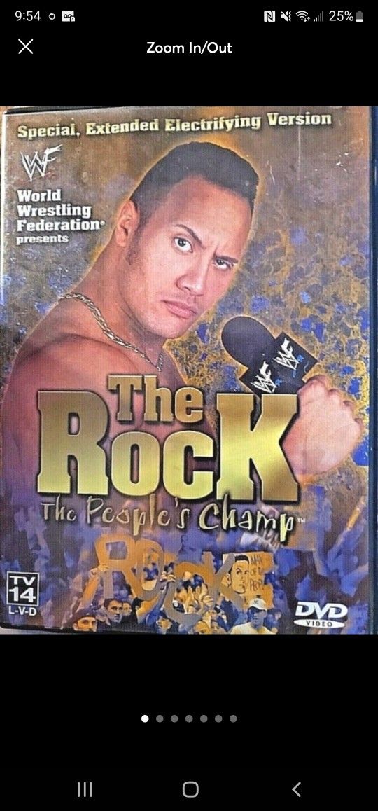 WWF- The Rock: The Peoples Champ (DVD 2000) Special Extended Electrifrying i