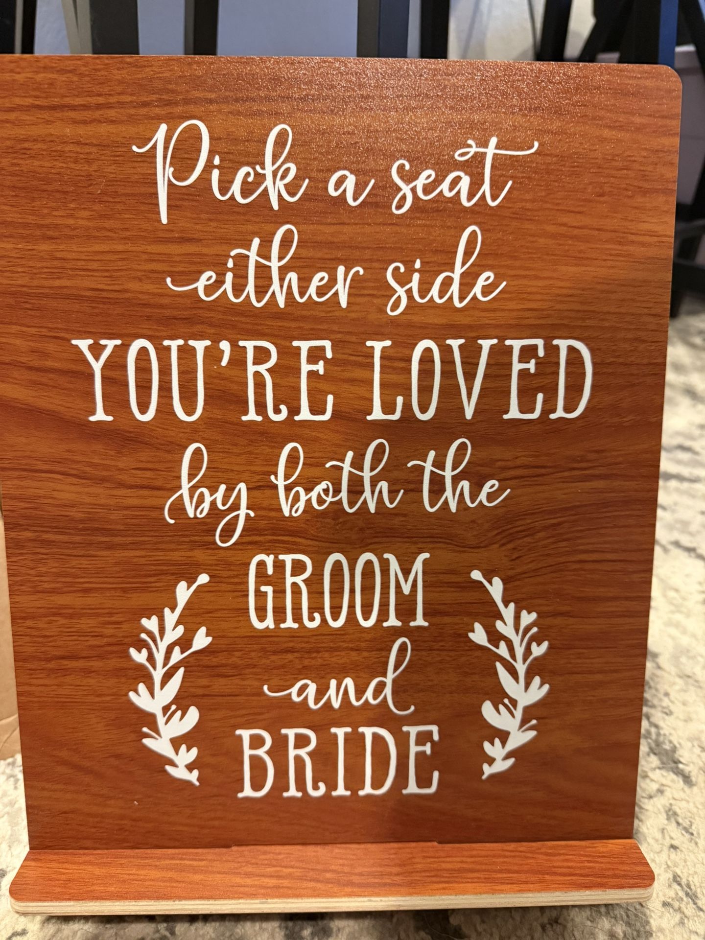 Wedding Signs/Walkie Talkies !!