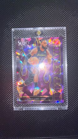 24-25 Select LeBron James Hot Stars Purple Ice /75