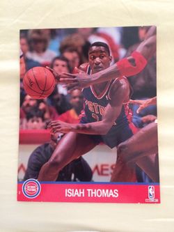 Isiah Thomas Large Trading Card