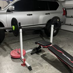 Gym Weight Setup