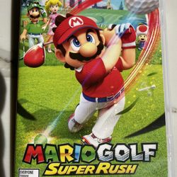 New Mario Golf Rush 