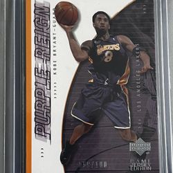 Kobe Bryant serial number basketball card