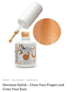 Harmony Gelish Gel Nail Polish - Close Your Fingers And Cross Your Eyes 15ml
