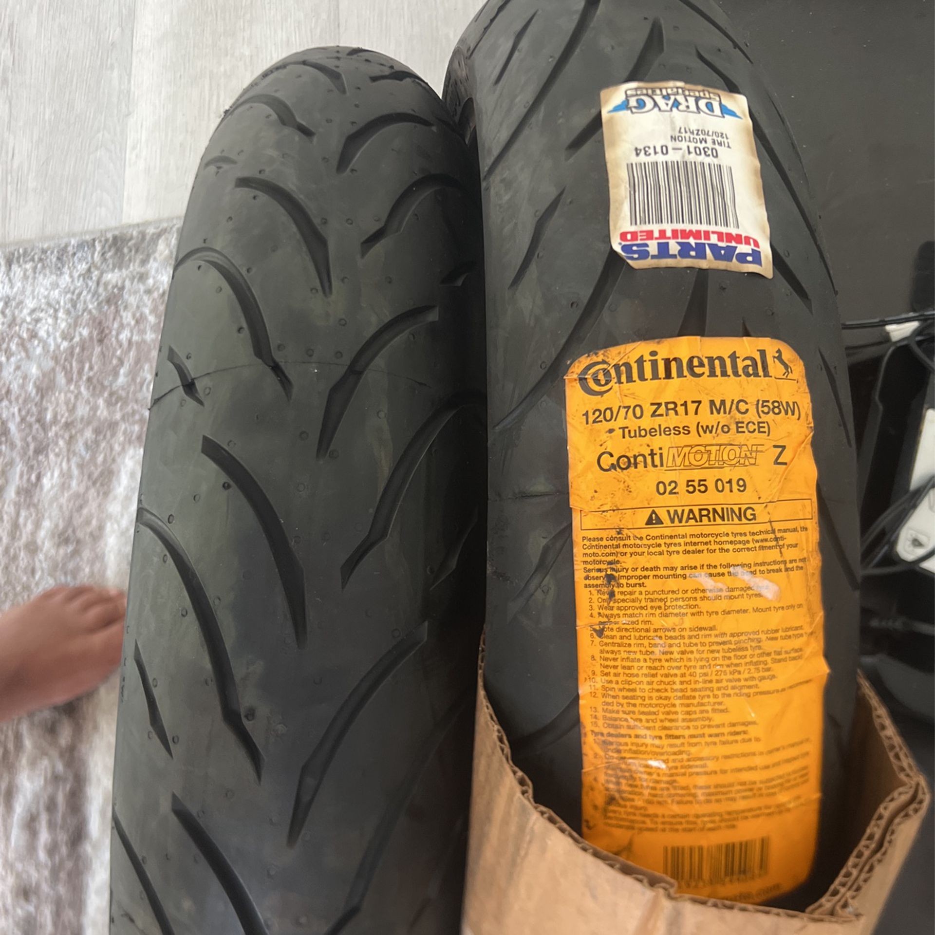 R1 Front Tires