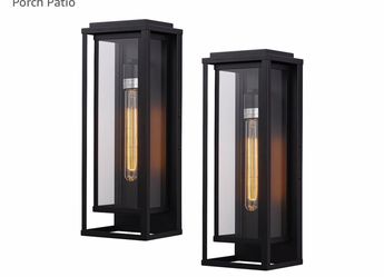 Outdoor wall light 2 pack