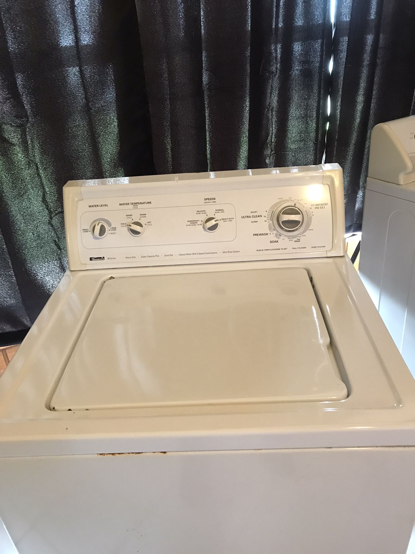 Kenmore 80 series washer and Maytag dryer