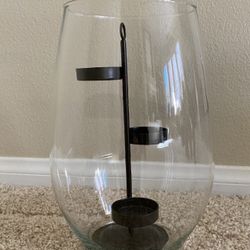 TEA LIGHT CANDLE HOLDER (9 1/2” Tall)