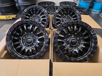 17" FUEL RINCON rims 17x8.5 +25 offset