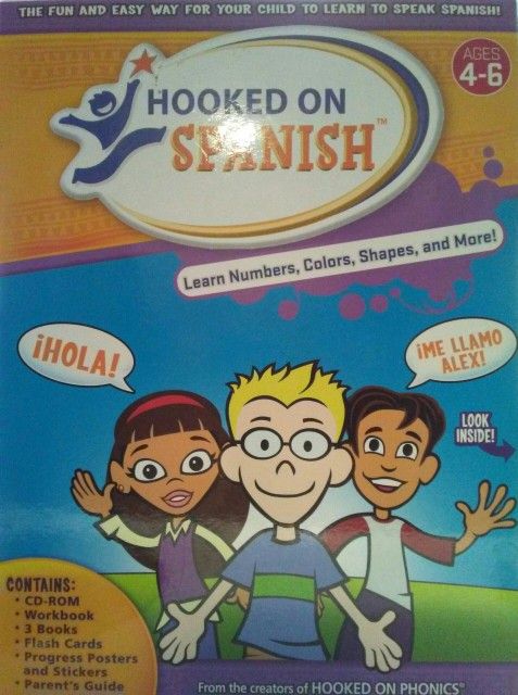 Hooked On Spanish includes CD ROM and Workbooks