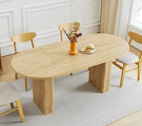 70” Oval Table- NEW IN BOX