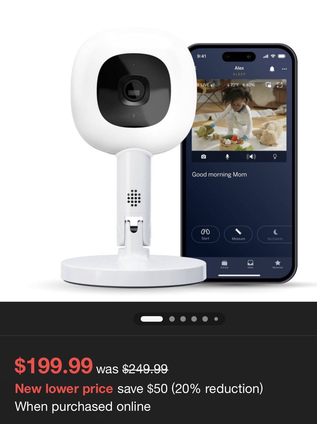 Baby Monitor Camera 