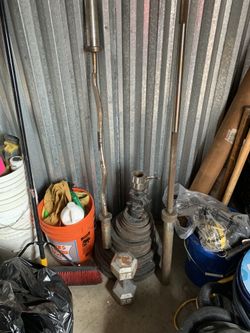 Olympic weights and bars 500.00