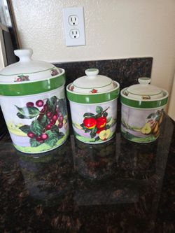 Vintage  canisters