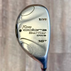 King Cobra Baffler DWS 16° 1/R Hybrid Aldila NV HL 65 Stiff Flex Graphite RH
