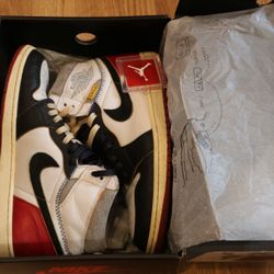 Air Jordan 1 Union LA BLACK TOE SIZE 10.5 