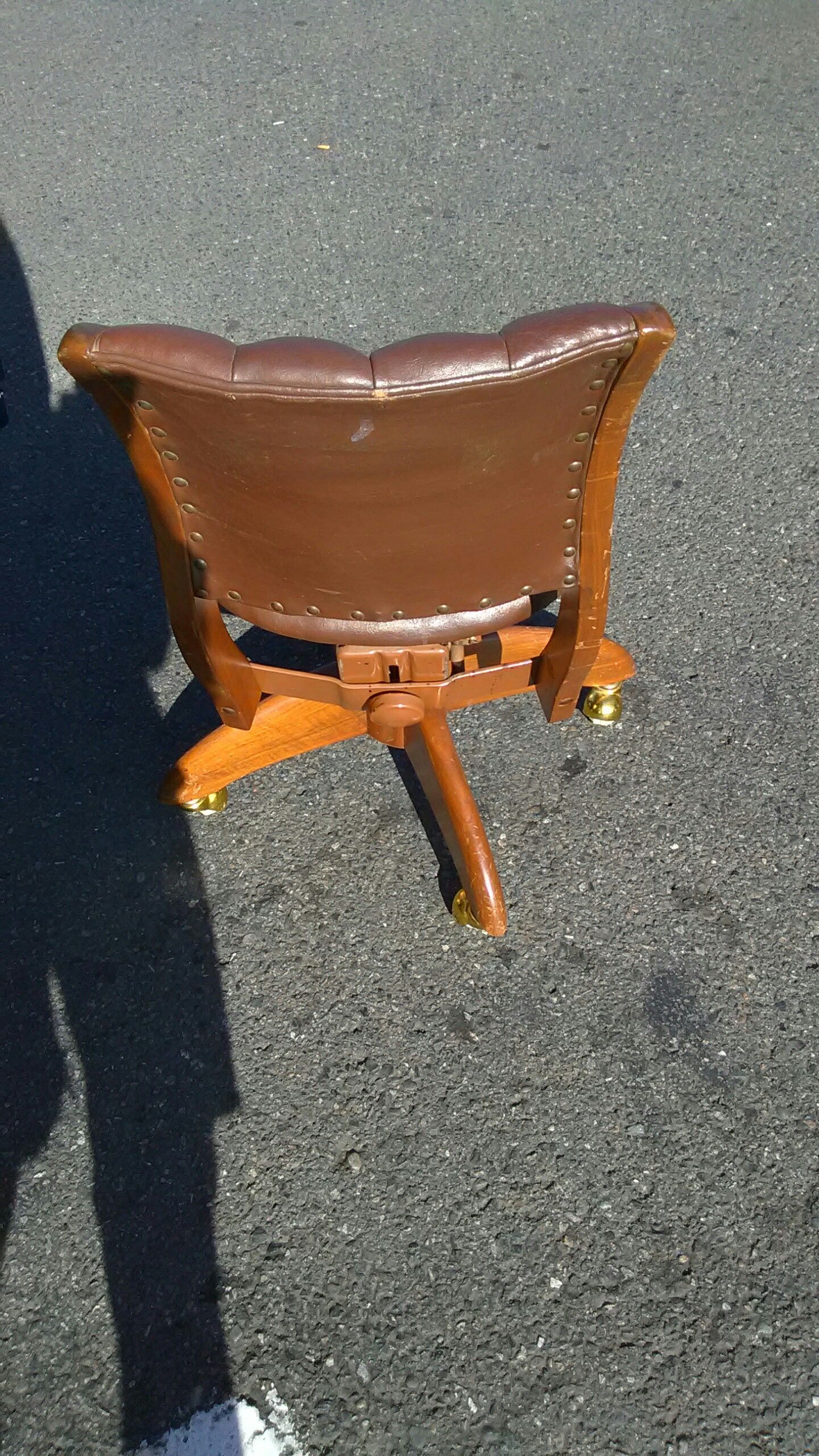 Antique Gunlocke office chair