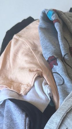 Peach Kids Crewneck T-Shirt