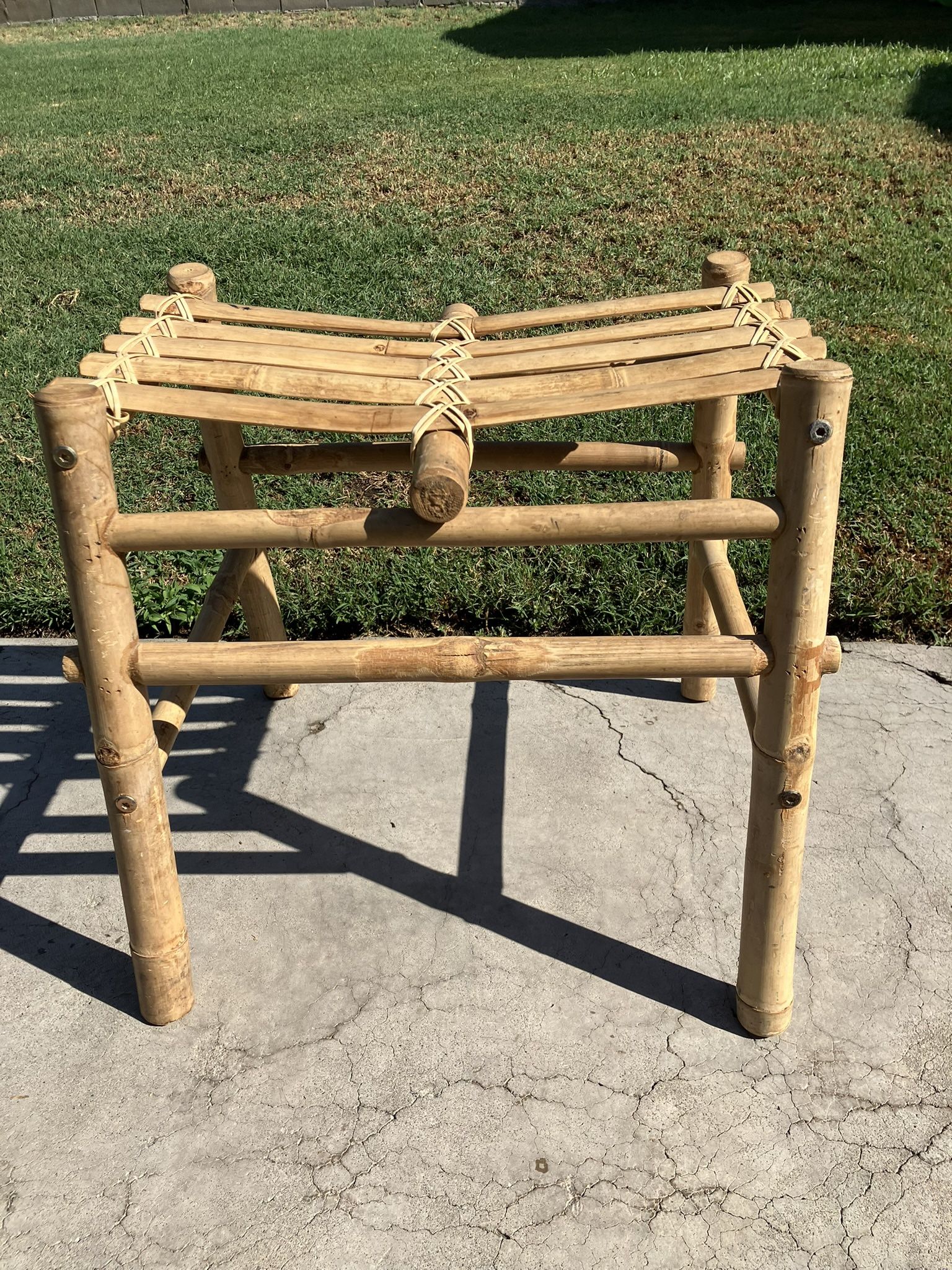 Bamboo Bench 