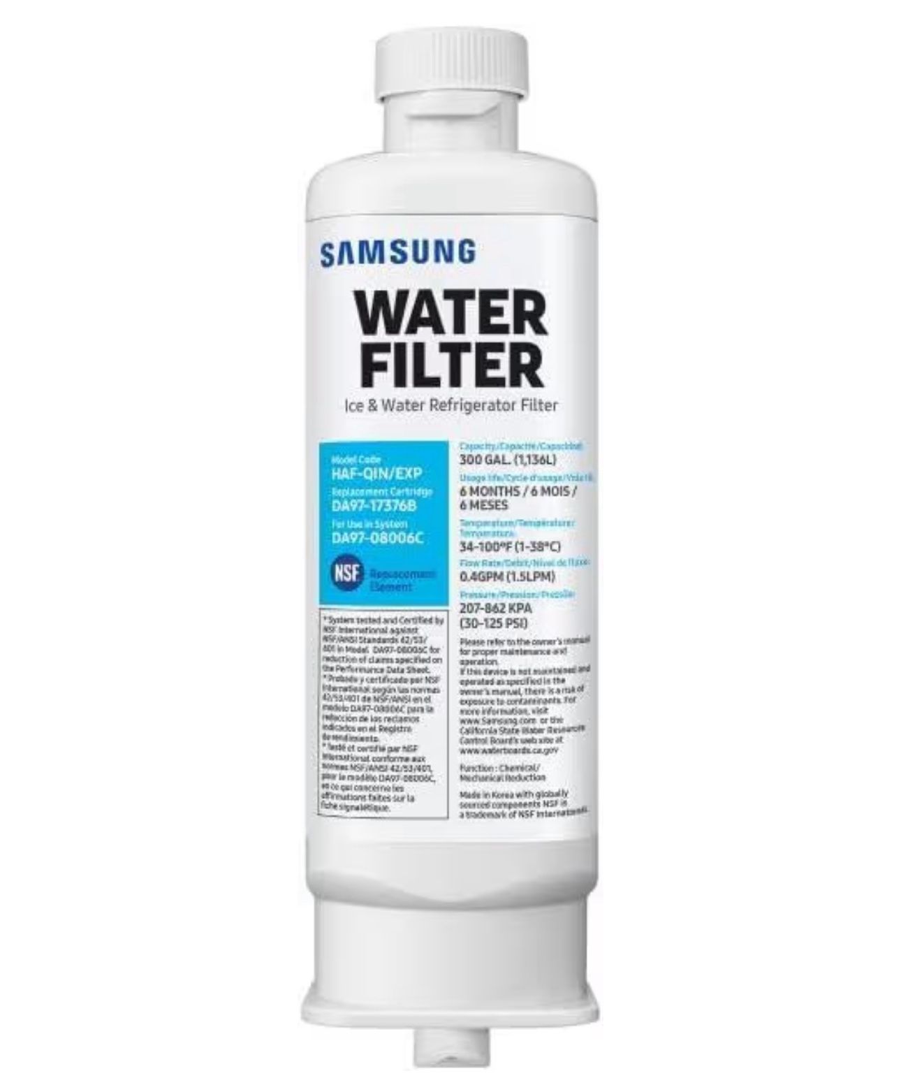 Samsung DA97-17376B Fridge Water Filter