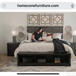 King Bedroom Set with Mattress 