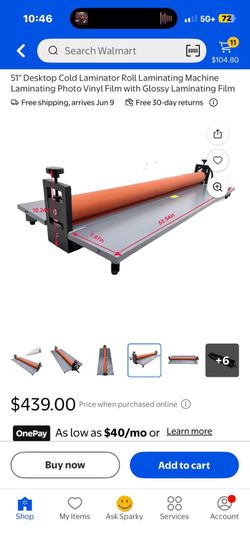Vevor laminator machine 51in desktop