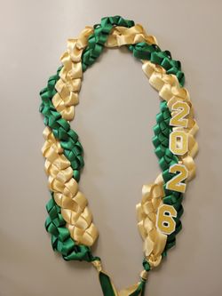 Graduation Ribbon Lei (double lei)