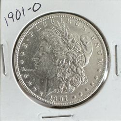 1901-O Morgan Silver Dollar $1 