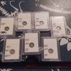 1(contact info removed) Mercury Dime Lot