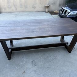 The Table Company Palisades Teak Dining Table – 84”