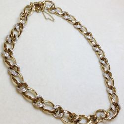 16” Gold Tone Chain Choker