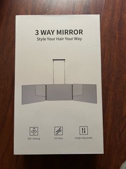 3-Way Hair Mirror –  New
