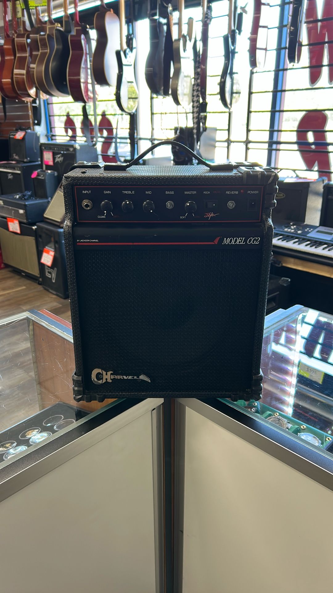 96091 Charvel Cg2 1988 Korea Made 1x8” Electric Guitar Amp 589083
