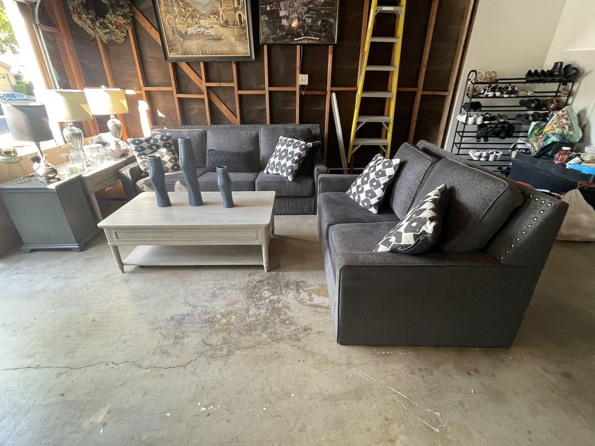 Grey Color Sofa