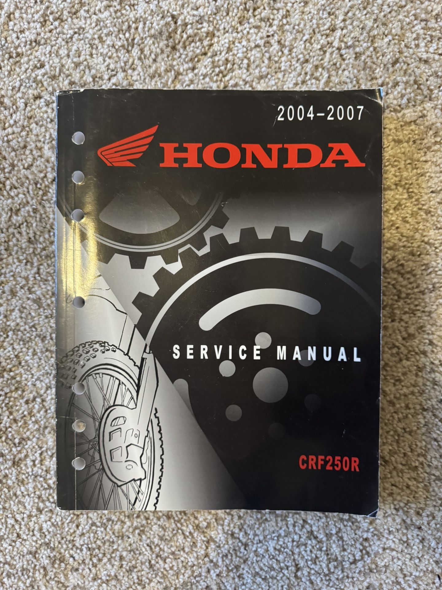 Honda Crf250r Manual 2004 2007