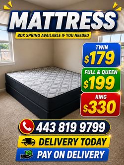 Baltimore Mattress Deals — Delivery Available - Pay After Delivery 🚚