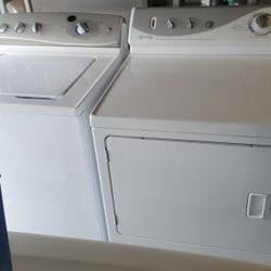 GE PROFILE WASHER MAYTAG ELECTRIC DRYER WORKS GREAT CAN DELIVER ANYWHERE 