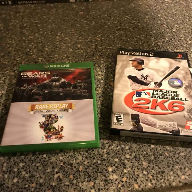 PS2 and x box one games