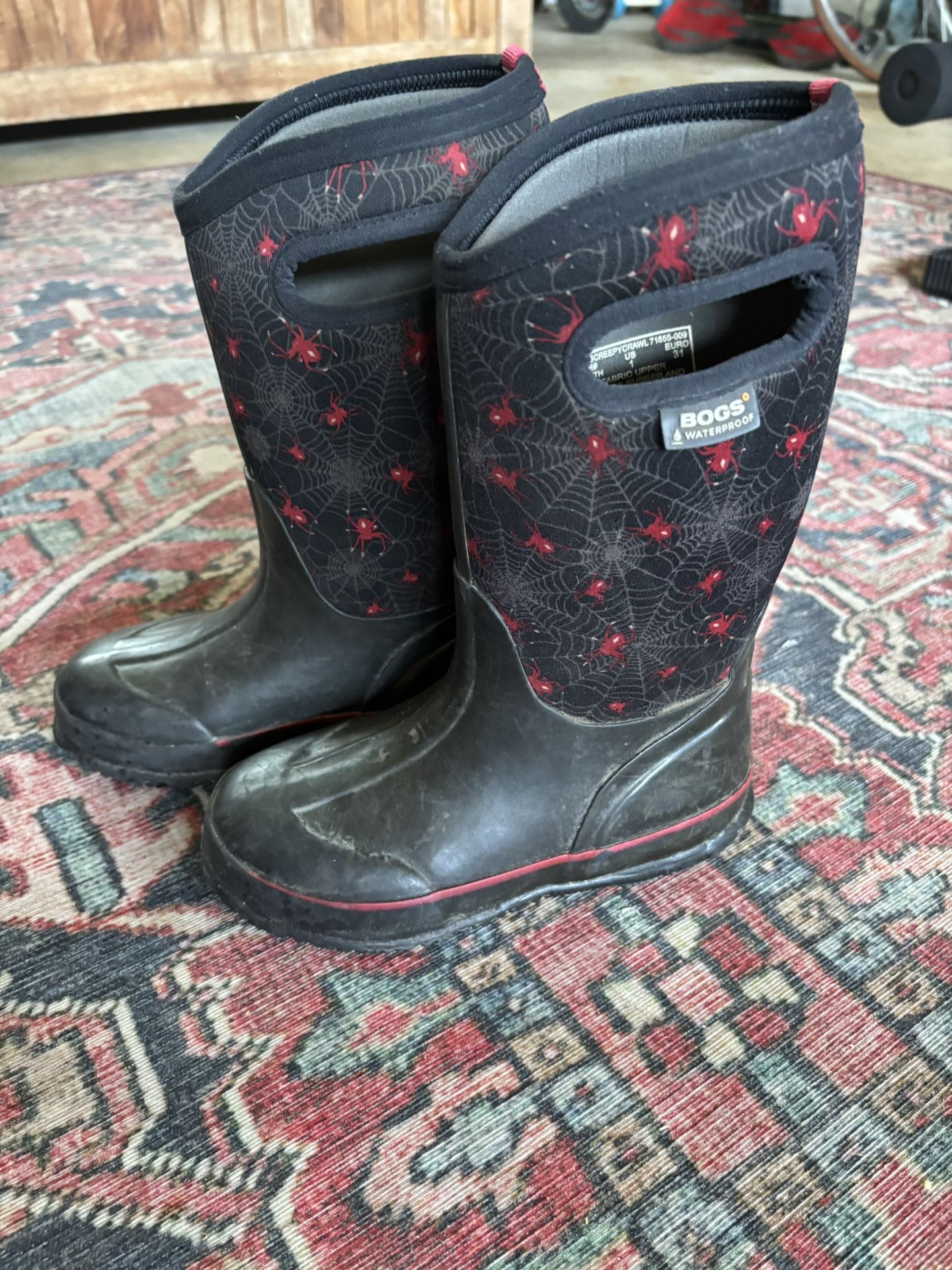 Bogs Kids Waterproof Boots Size 1