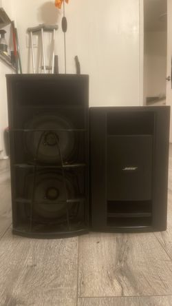 Bose speaker + subwoofer set