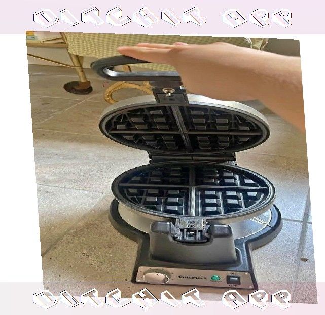 as rest Compact Waffle Iron - Amazing Breakfast Goodies Every Morning